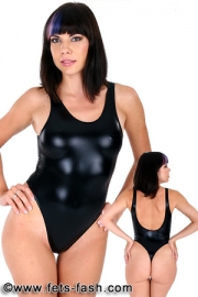 Body Shiny Schwarz Design 01 / B14-1  Material:   - 90% Polyester / 10% Elasthan / 180 gr/m� - beschichtete Oberfl�che - eingeschr�nkte Dehnbarkeit - geringe Atmungsaktivit�t - nicht geeignet f�r Unterwasserspiele - 14 Shiny Schwarz  Pflege:    - Handw�sche bei 30�C   Sonderanfertigung:   - wir fertigen auch...