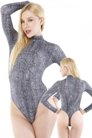 Body Snake Grey Design 04