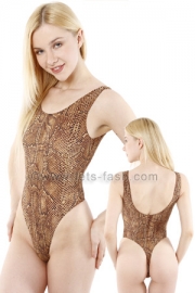 Body Schlange Braun Design 01 / B43B-1  Material:   - 78% Micro PL / 22% Elasthan  - elastisch und strapazierf�hig - atmungsaktiv - faltenfreier Sitz   Pflege:    - Maschinenw�sche bei 30�C   Sonderanfertigung:   - wir fertigen auch in Ihrer speziellen Gr��e - w�hlen Sie unter Gr��e...