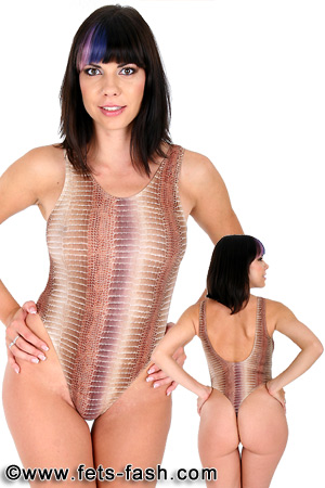 Body Krokodil Braun Design 01