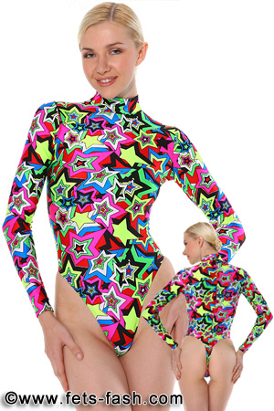 Body Elasthan Retro Design 04