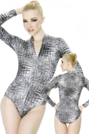 Body with front zip-fastener Elastane Manhattan