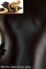 Bettbezug Elasthan Schwarz / BWB51  Material:   - 80% Polyamid / 20% Elasthan / 185-195 gr/m� - gechinztes Elasthan (leicht metallisch gl�nzend) - extrem elastisch und strapazierf�hig - atmungsaktiv  - 51 Elasthan Schwarz  Pflege:   - Maschinenw�sche bei 40�C  Allgemein:   - zus�tzliche Hinweise finden Sie unter...