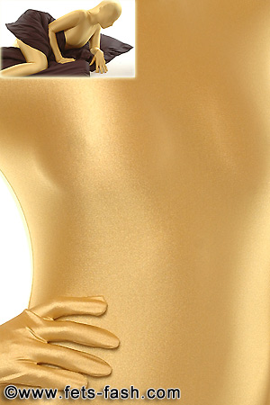 Bettbezug Elasthan Gold