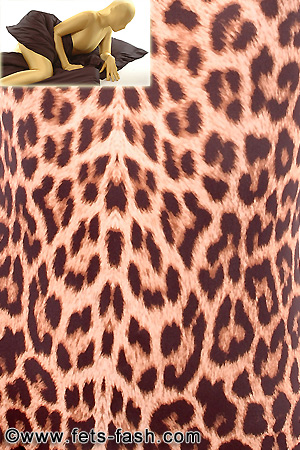 Spannbettlaken Real Leopard