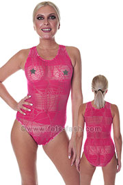 Web Pink Design 03 Damen Body XS