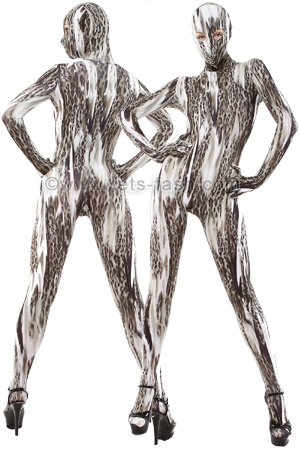 Catsuit Elasthan Animal Batik