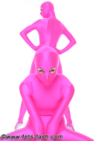 Catsuit Elasthan Pink