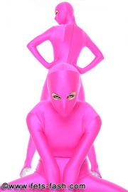 Catsuit Elastane Pink