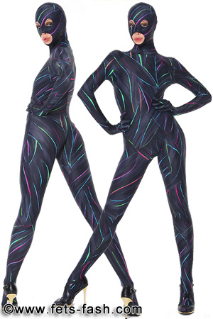 Catsuit Elasthan Tripleslash