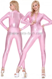 Catsuit mit Frontrei�verschluss in Effekt Farben / CFR06-Effekt Catsuit mit Frontrei�verschluss und 3,0cm Stehkragen  Material:   - 80% Polyamid / 20% Elasthan  - stabil beschichtete Oberf�che - gl�nzender Pl�ttchen Effekt - gute Elastizit�t  Hinweis f�r Masken:   - angen�hte Maske nicht m�glich - zus�tzlich k�nnen Masken  hier  einzeln bestellt werden...