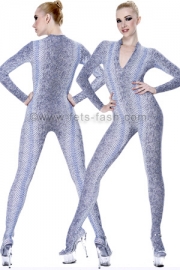 Catsuit mit Frontrei�verschluss in Animal Farben / CFR43C-Animal Catsuit mit Frontrei�verschluss und 3,0cm Stehkragen  Material:   - 80% Polyamid / 20% Elasthan  - elastisch und strapazierf�hig - atmungsaktiv - faltenfreier Sitz   Hinweis f�r Masken:   - angen�hte Maske nicht m�glich - zus�tzlich k�nnen Masken  hier  einzeln bestellt werden ...
