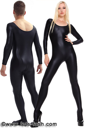 Catsuit ohne Rei�verschluss in Elasthan Farben