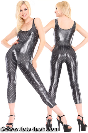 Jumpsuit in Shiny Premium Farben