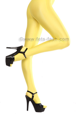 Leggings Elastane Yellow