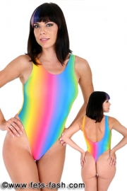 Body Elasthan Regenbogen Design 01, Frauen, Gr. S / LB70-1FS Dieser Body ist nur in dieser Zusammenstellung auf Lager und kann sofort ausgeliefert werden. Nur die angegebene Gr��e ist am Lager vorr�tig. Bitte beachten Sie, dass unser Foto nicht immer die exakte Konfiguration des Bodys darstellt. Verbindlich ist nur die Artikelbeschreibung.  Artikelbeschreibung: - Artikel: Body Farbe 70 Regenbogen...