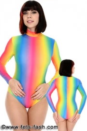 Body Elasthan Regenbogen Design 04, Frauen, Gr. M / LB70-4000FM Dieser Body ist nur in dieser Zusammenstellung auf Lager und kann sofort ausgeliefert werden. Nur die angegebene Gr��e ist am Lager vorr�tig. Bitte beachten Sie, dass unser Foto nicht immer die exakte Konfiguration des Bodys darstellt. Verbindlich ist nur die Artikelbeschreibung.  Artikelbeschreibung: - Artikel: Body Farbe 70 Regenbogen...