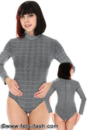 Body Pepita Design 04, Frauen, Gr. M
