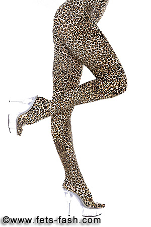 Leggings Leopard Mini, Zip, M�nner, Gr. L