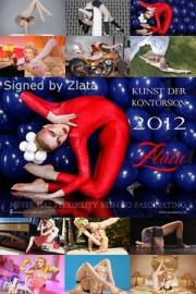 Zlata Kalender 2012 Contortion / ZKC2012 - A3 Querformat - Ringheftung - Glanzpapier  - von Zlata handsigniert