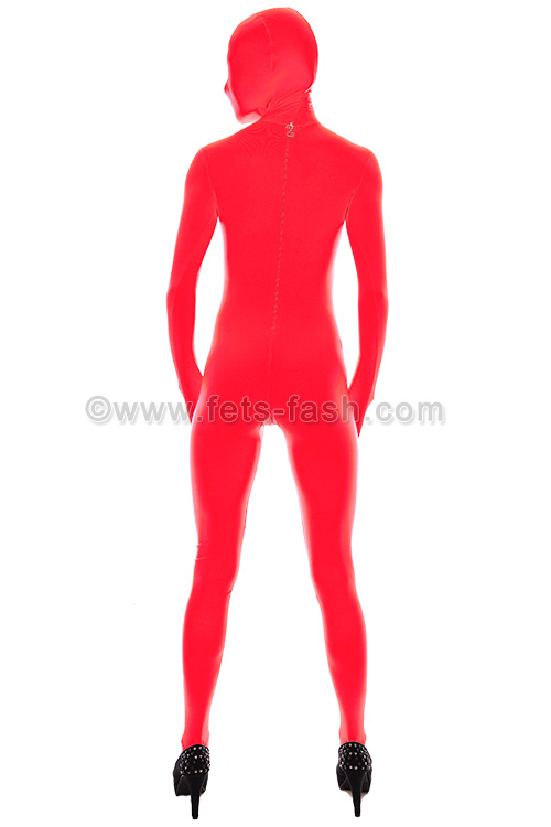 Zentai Catsuit Neon Firecracker Micro Fibre Female Zentai Catsuit Neon Firecracker Micro Fibre Female
